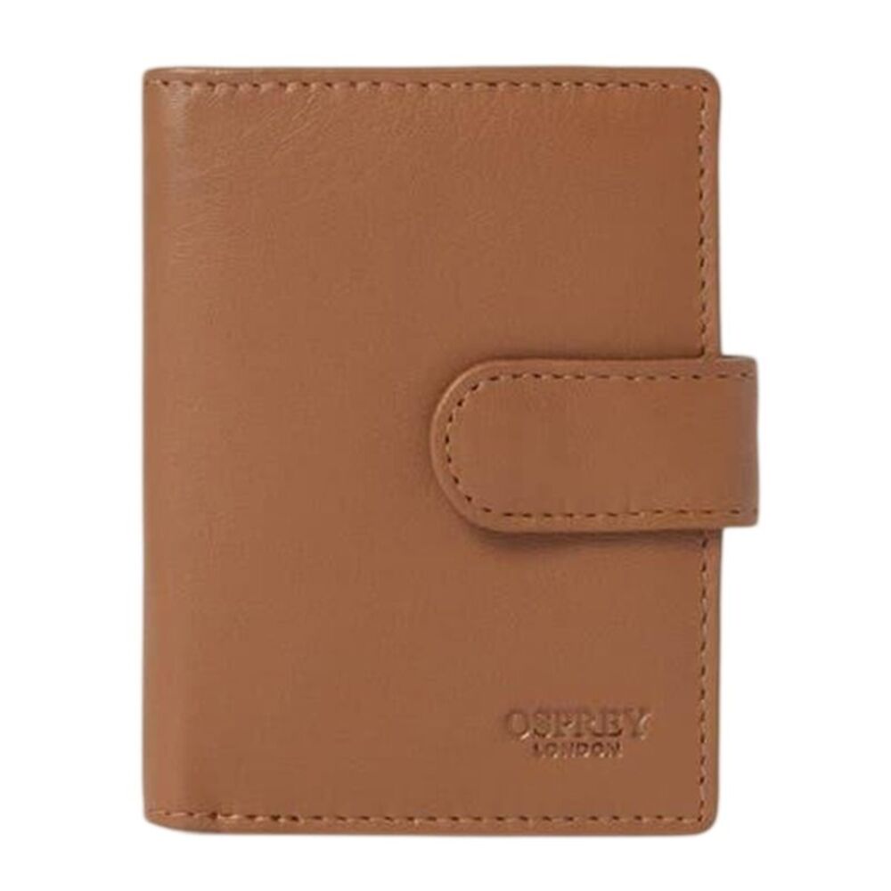 Osprey Wesley Leather Card Holder / Tan